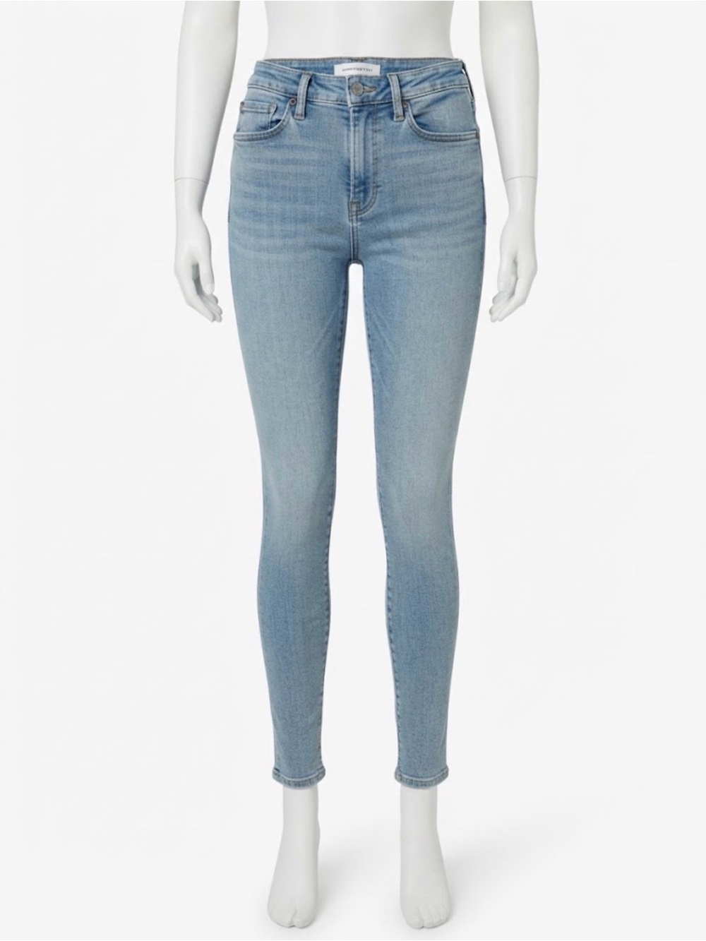 Good American Light Blue Skinny Jeans